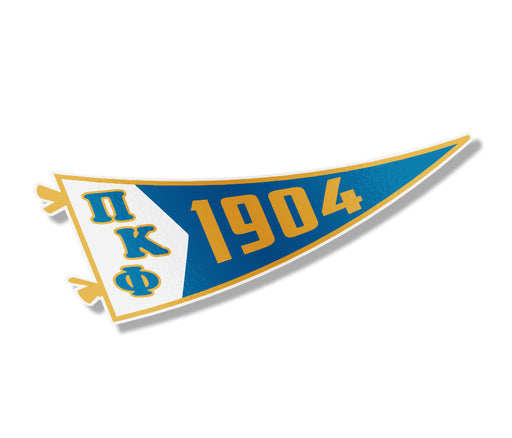 Pi Kappa Phi Pi Kappa Phi Pennant Sticker