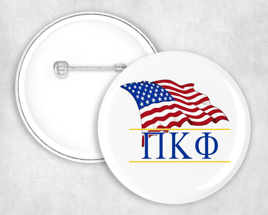 Pi Kappa Phi Patriot Button Pi Kappa Phi Patriot Button
