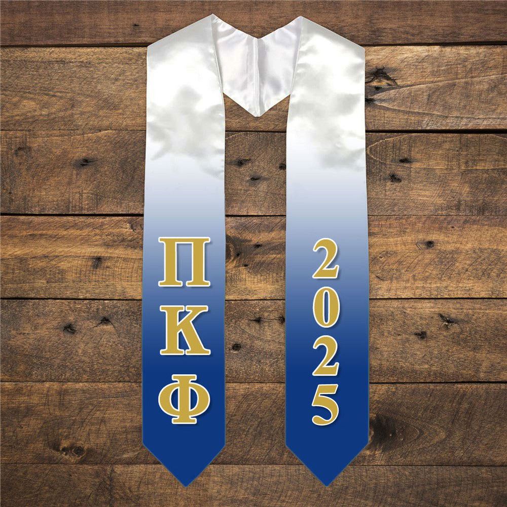 Pi Kappa Phi Extra Fancy Greek Graduation Stole W Year Pi Kappa Phi Extra Fancy Greek Graduation Stole W Year