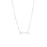 Phi Mu Silver Letter Necklaces Phi Mu Silver Letter Necklaces