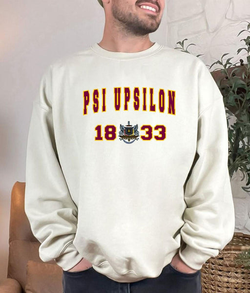 Psi Upsilon Athlete Crewneck Sweatshirt