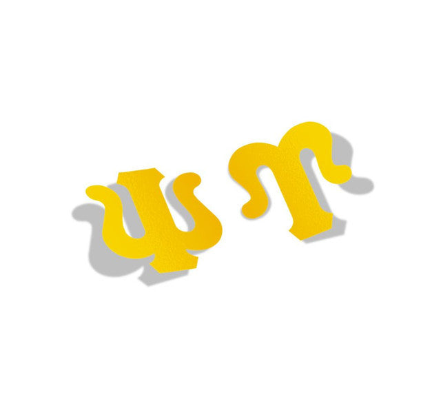 Psi Upsilon Big Greek Letter Window Sticker Decal Psi Upsilon Big Greek Letter Window Sticker Decal
