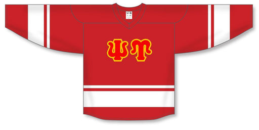 DISCOUNT-Psi Upsilon Breakaway Lettered Hockey Jersey