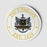 Psi Upsilon Circle Crest Shield Decal Psi Upsilon Circle Crest - Shield Decal