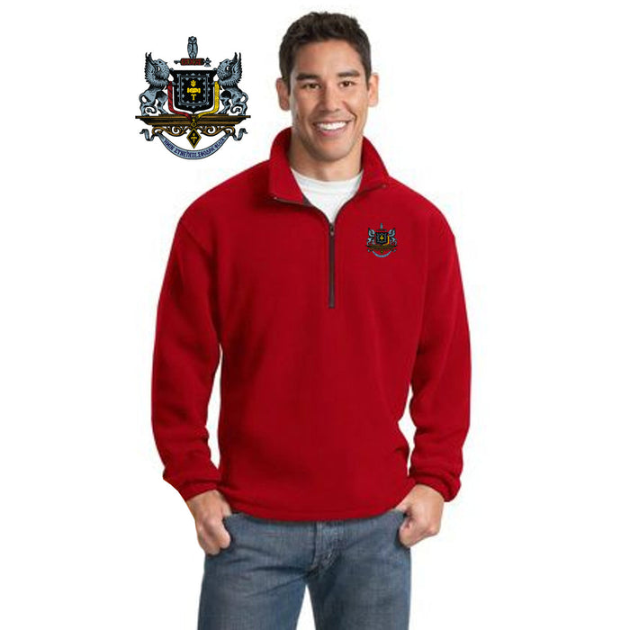 Psi Upsilon Emblem 1/4 Zip Pullover Psi Upsilon Emblem 1/4 Zip Pullover