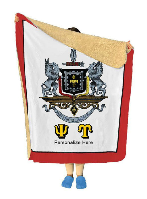 Psi Upsilon Sherpa Lap Blanket Psi Upsilon Sherpa Lap Blanket