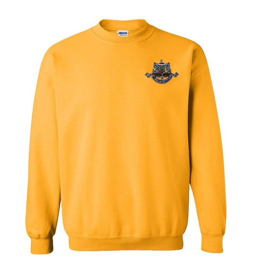DISCOUNT-Psi Upsilon World Famous Crest - Shield Crewneck Sweatshirt - Best Value
