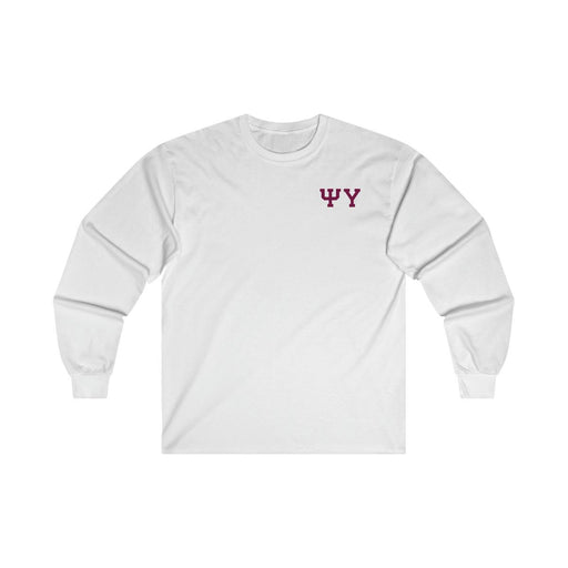 Psi Upsilon World Famous Crest Long Sleeve T-Shirt