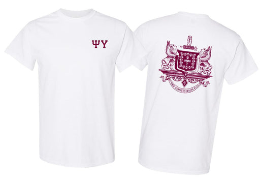 Psi Upsilon World Famous Crest Tee