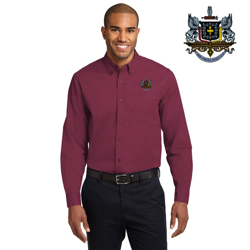 DISCOUNT-Psi Upsilon Long Sleeve Oxford