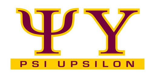Psi Upsilon Classic Sticker