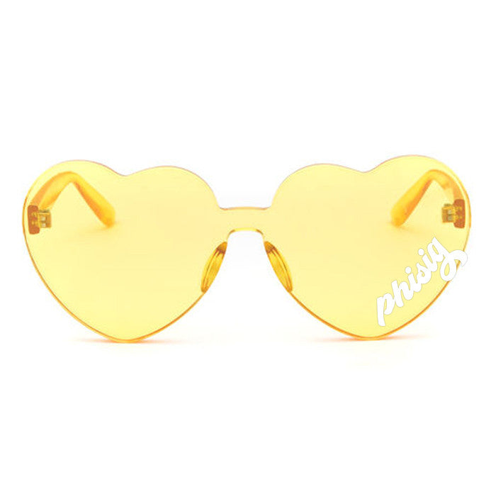 Phi Sigma Sigma Heart Shaped Sunglasses Phi Sigma Sigma Heart Shaped Sunglasses