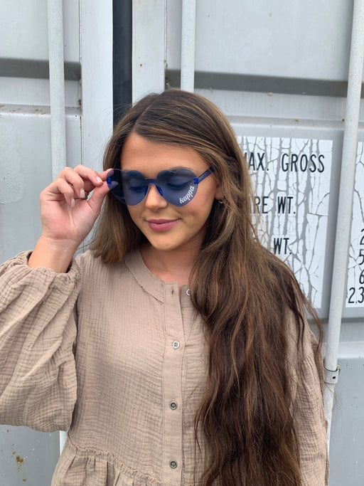 Kappa Kappa Gamma Kappa Kappa Gamma Heart Shaped Sunglasses