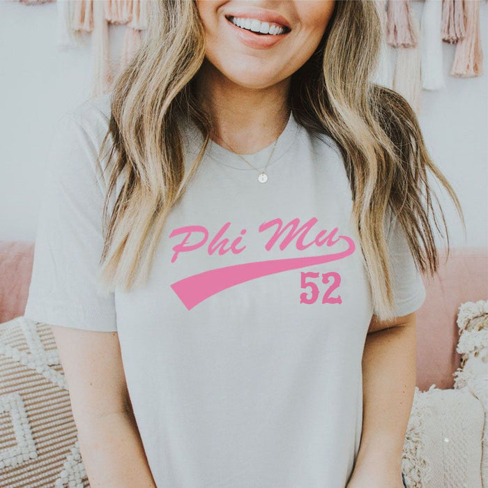 Phi Mu Tail T Shirts Phi Mu Tail T-Shirts