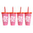 Sigma Delta Tau Glitter Color Changing Cup 4 Pack Sigma Delta Tau Glitter Color Changing Cup 4-Pack