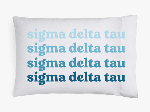 Homedecorgifts Sigma Delta Tau Ombre Retro Pillowcases
