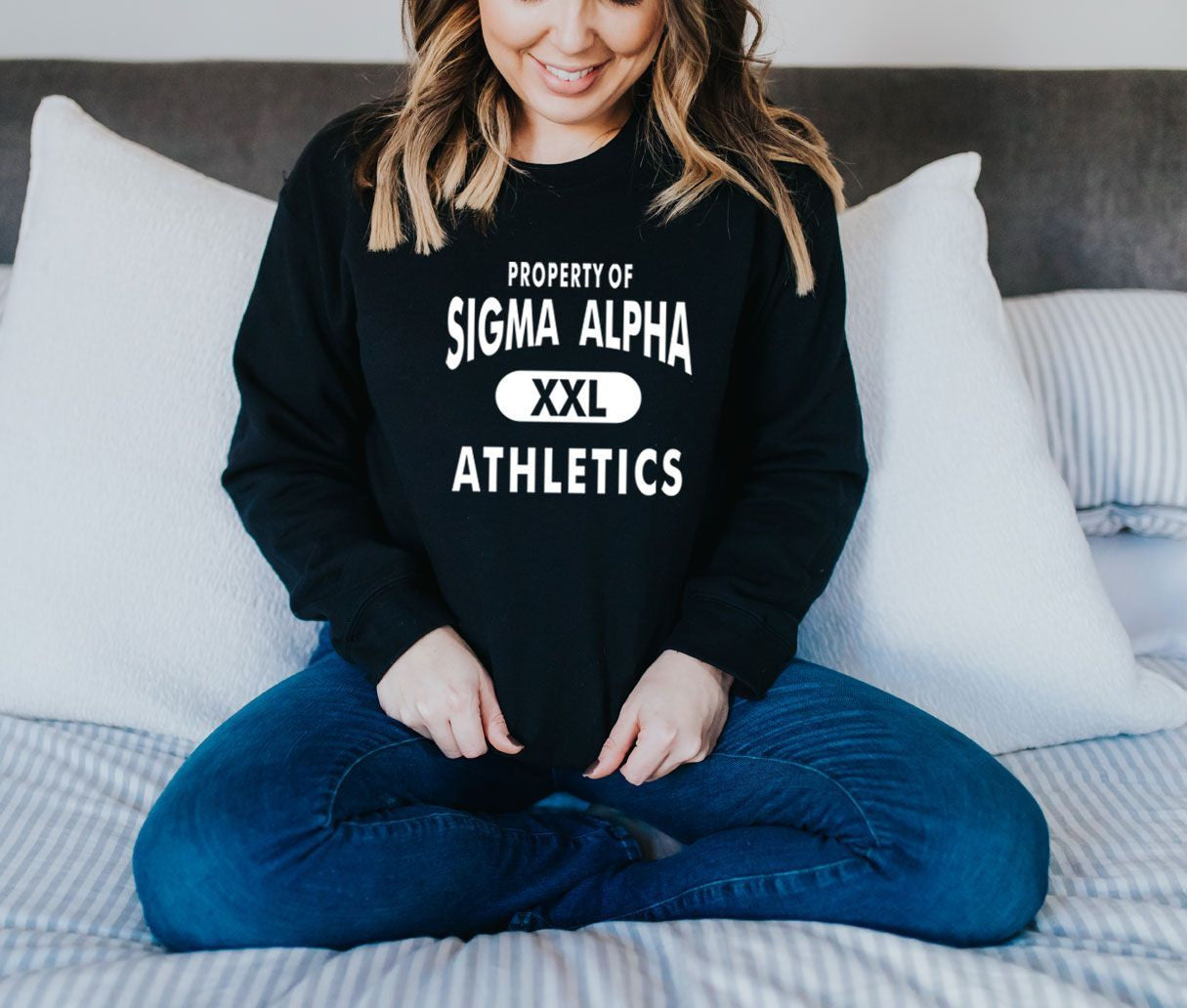 Sigma Alpha Athletics Crewneck Sweatshirt Sigma Alpha Athletics Crewneck Sweatshirt