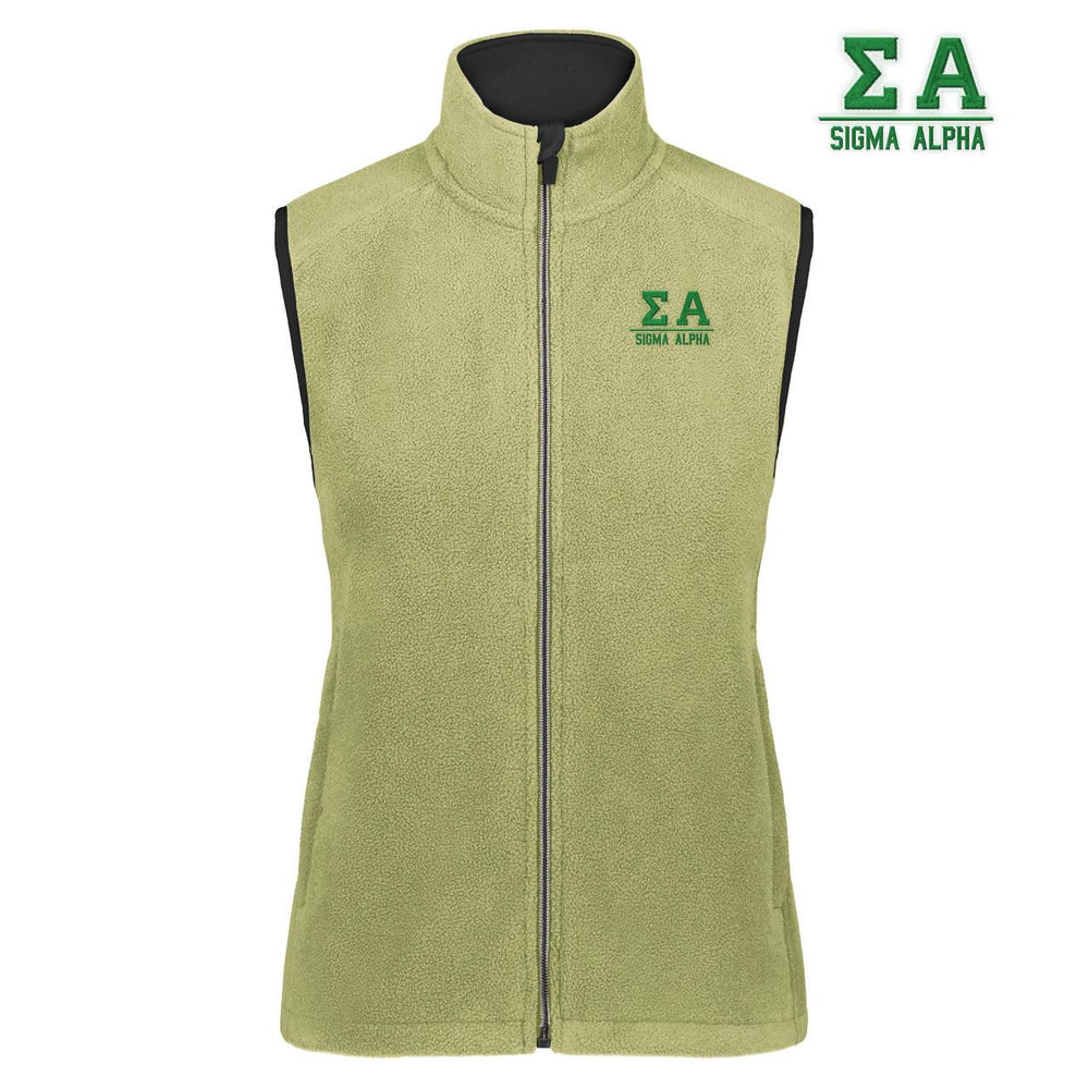 Sigma Alpha Chill Fleece Vest Sigma Alpha Chill Fleece Vest