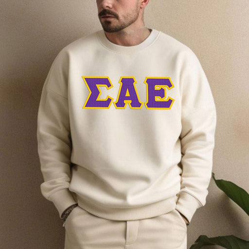 Sigma Alpha Epsilon Sigma Alpha Epsilon - 2 Day Ship Twill Crewneck Sweatshirts