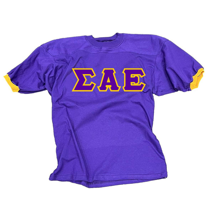Sigma Alpha Epsilon Classic Lettered Jersey Sigma Alpha Epsilon Classic Lettered Jersey