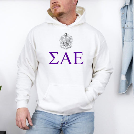 Sigma Alpha Epsilon Sigma Alpha Epsilon Crest World Famous Hooded Sweatshirt