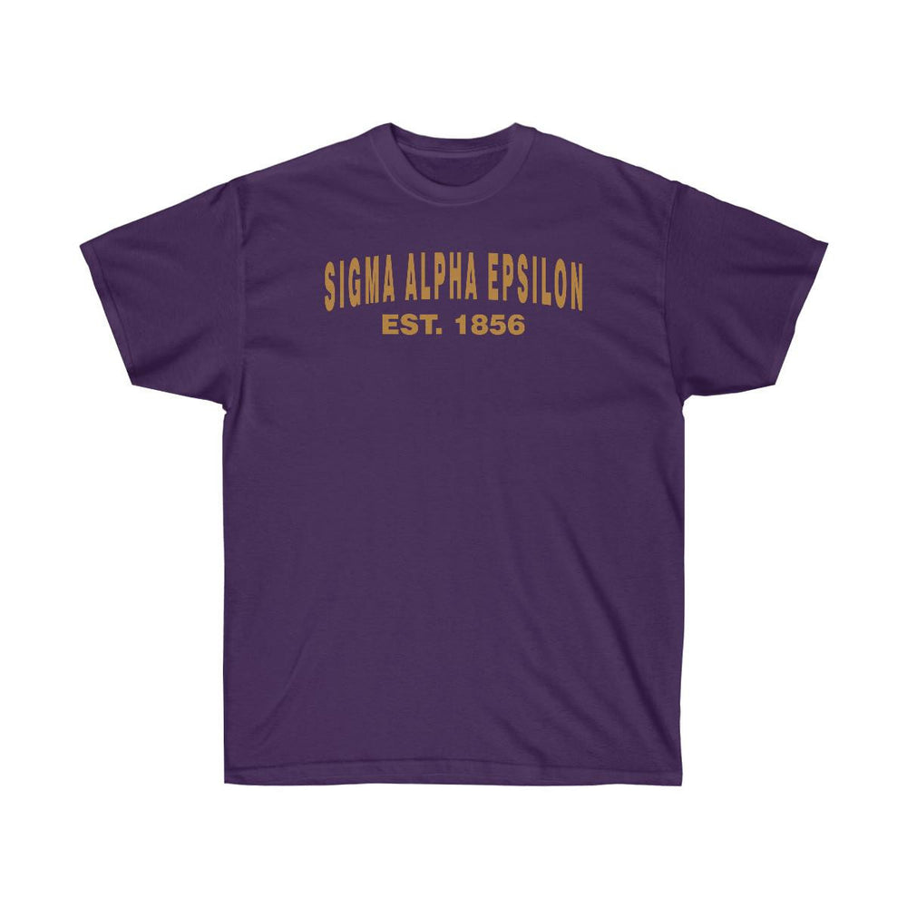 Sigma Alpha Epsilon Established T Shirt Sigma Alpha Epsilon Established T-Shirt