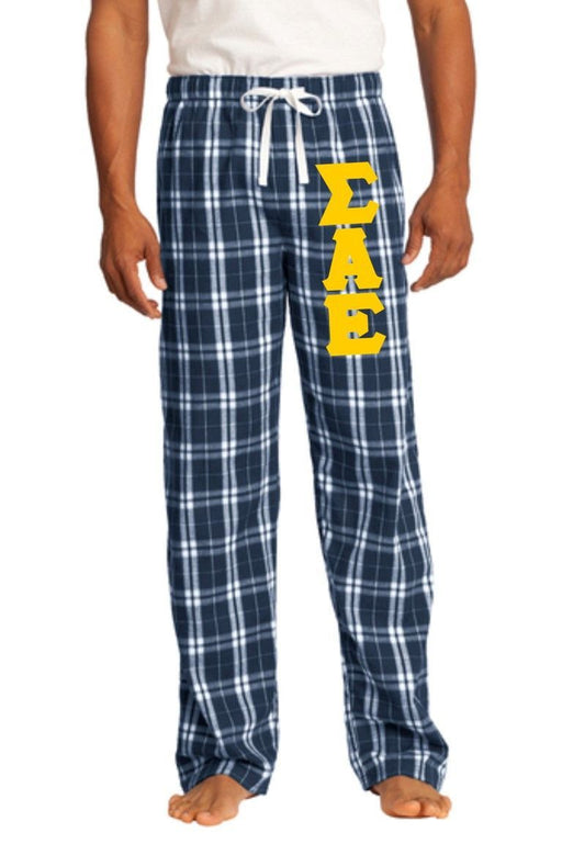 Sigma Alpha Epsilon Sigma Alpha Epsilon Flannel Plaid Pant - PJ's