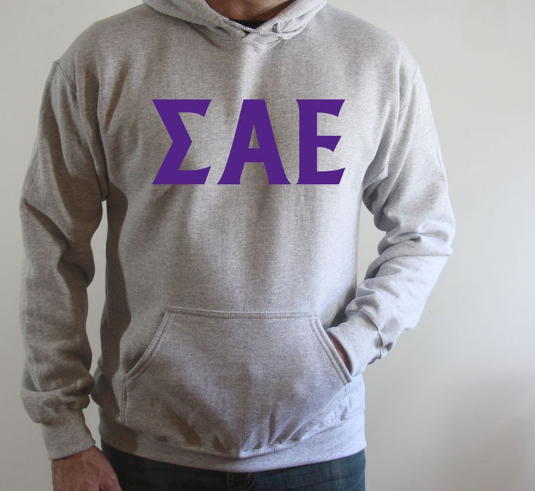 Sigma Alpha Epsilon Letter Hoodie Sigma Alpha Epsilon letter Hoodie