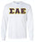 Sigma Alpha Epsilon Lettered Long Tee Sigma Alpha Epsilon Lettered Long Tee