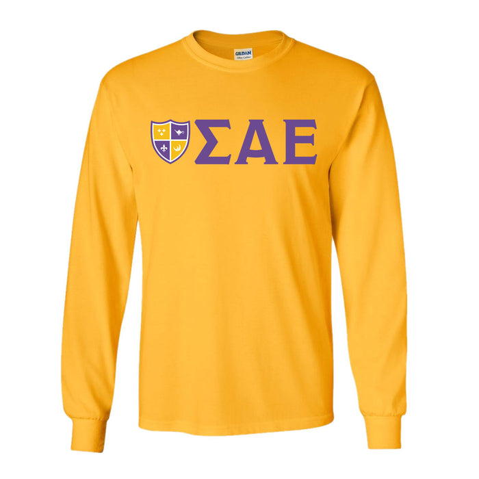 Sigma Alpha Epsilon Logo Long Sleeve Tee Sigma Alpha Epsilon Logo Long Sleeve Tee