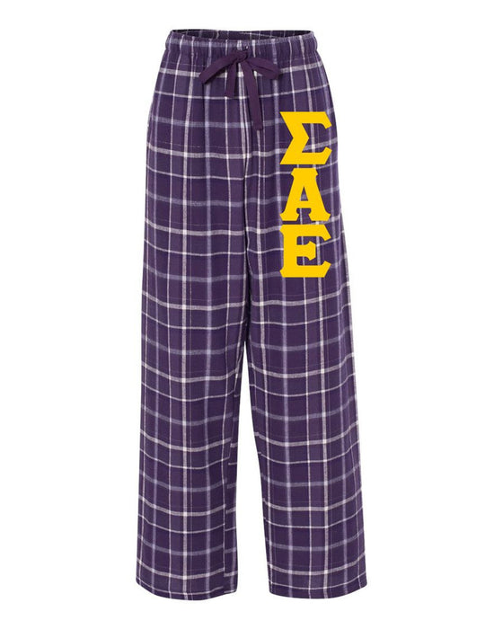 Sigma Alpha Epsilon Pajamas Flannel Pant Sigma Alpha Epsilon Pajamas Flannel Pant