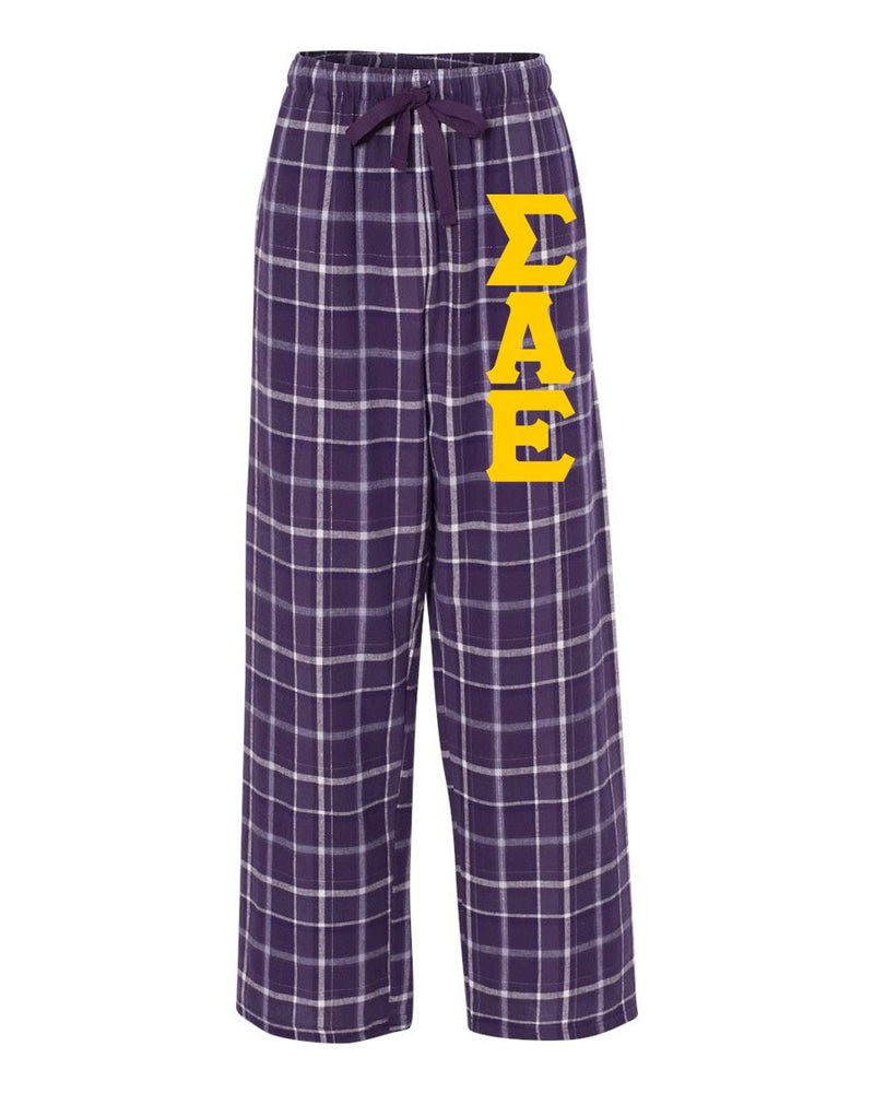 Sigma Alpha Epsilon Pajamas Flannel Pant Sigma Alpha Epsilon Pajamas Flannel Pant