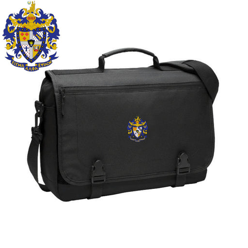 Sigma Alpha Epsilon DISCOUNT-Sigma Alpha Epsilon Emblem Briefcase