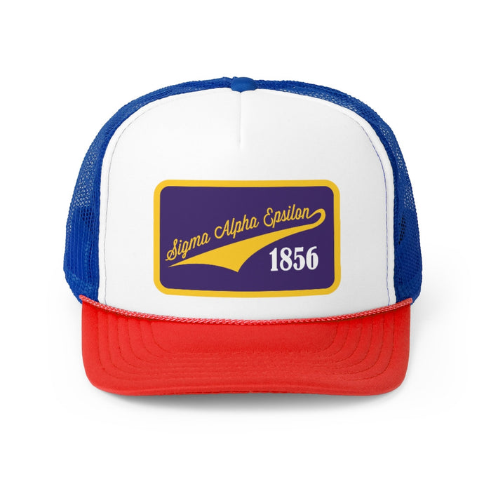 Sigma Alpha Epsilon Tail Patch Design Trucker Hats Sigma Alpha Epsilon Tail Patch Design Trucker Hats