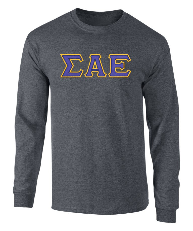 Sigma Alpha Epsilon Sae 2 Day Ship Twill Long Sleeve Tee Sigma Alpha Epsilon - SAE 2 Day Ship Twill Long Sleeve Tee