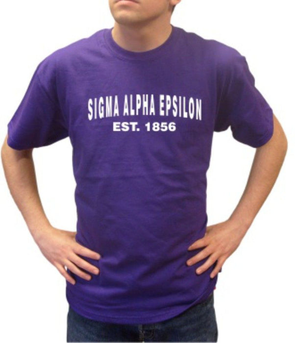 Sigma Alpha Epsilon Since Shirts Sigma Alpha Epsilon Since Shirts