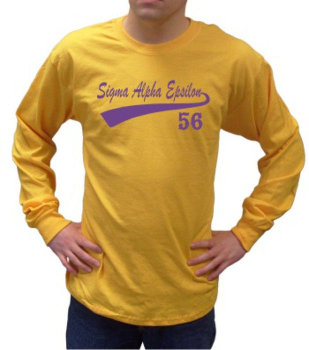 Sigma Alpha Epsilon Tail Long Sleeve Shirts Sigma Alpha Epsilon Tail Long Sleeve Shirts