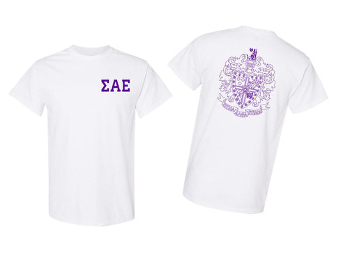 Sigma Alpha Epsilon Sigma Alpha Epsilon World Famous Crest Tee