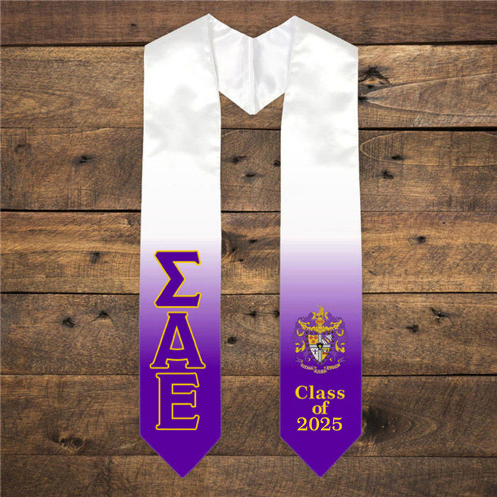 Sigma Alpha Epsilon Extra Fancy Greek Class Of Graduation Stole Sigma Alpha Epsilon Extra Fancy Greek Class Of  Graduation Stole