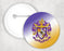 Sigma Alpha Epsilon Gradiant Button Sigma Alpha Epsilon Gradiant Button