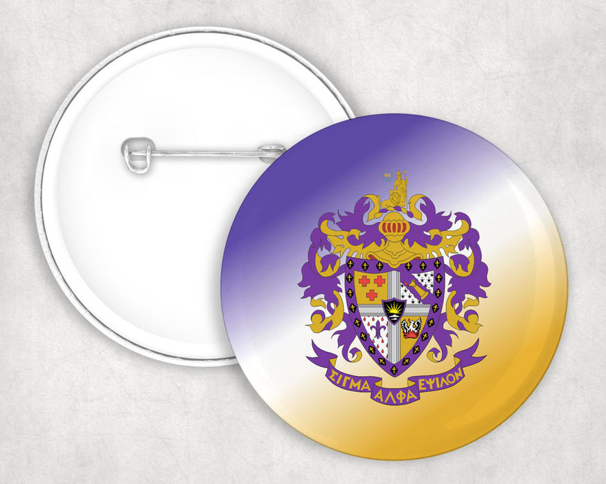 Sigma Alpha Epsilon Gradiant Button Sigma Alpha Epsilon Gradiant Button