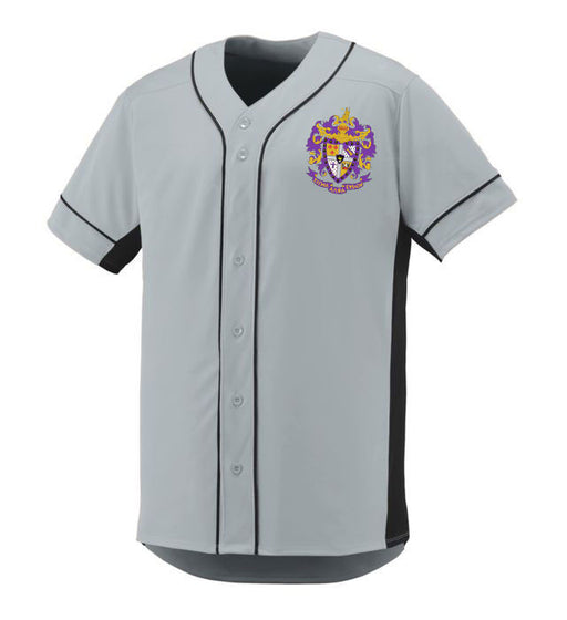 Sigma Alpha Epsilon Sigma Alpha Epsilon Game 7 Full-Button Baseball Jersey