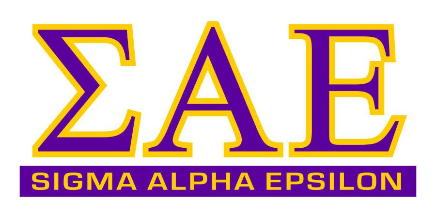 Sigma Alpha Riss Sigma Alpha Epsilon Classic Sticker — GreekU