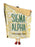Sigma Alpha Floral Sherpa Lap Blanket Sigma Alpha Floral Sherpa Lap Blanket