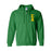 Sigma Alpha Heavy Full Zip Hoodie 3" Letters Sigma Alpha Heavy Full Zip Hoodie - 3