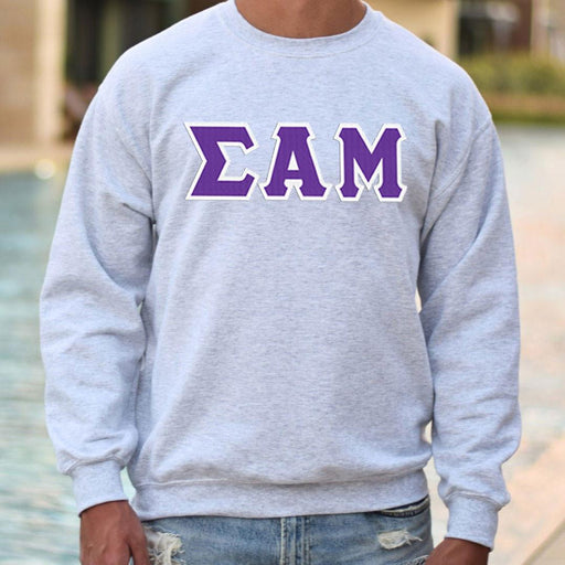 Sigma Alpha Mu Sigma Alpha Mu - 2 Day Ship Twill Crewneck Sweatshirt