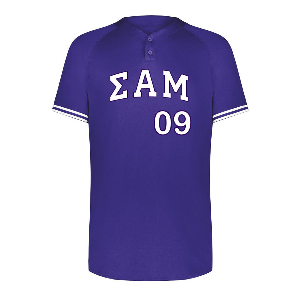 Sigma Alpha Mu Cutter Henley Jersey Sigma Alpha Mu Cutter Henley Jersey