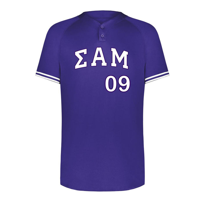Sigma Alpha Mu Cutter Henley Jersey Sigma Alpha Mu Cutter Henley Jersey