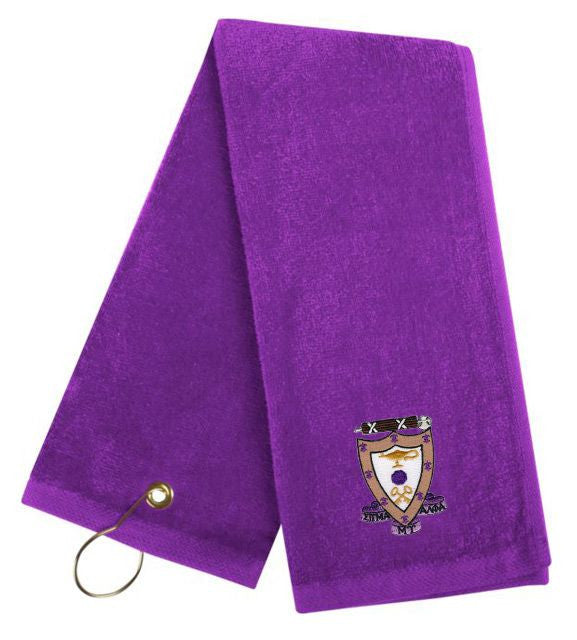 Discount Sigma Alpha Mu Golf Towel DISCOUNT-Sigma Alpha Mu Golf Towel