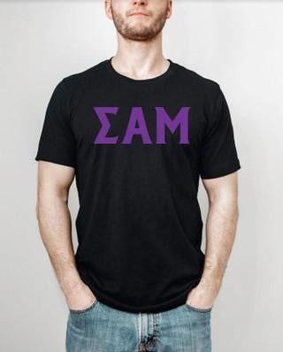 Sigma Alpha Mu Letter T-Shirt